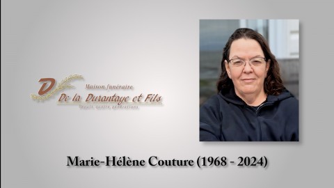 Marie-Hélène Couture (1968 - 2024)