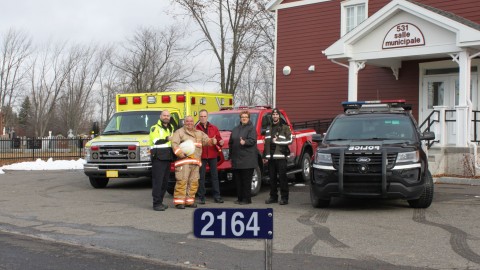 Les citoyens de Sainte-Hélène mieux protégés grâce aux « Bornes 911 »