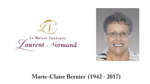 Marie-Claire Bernier (1942 - 2017)