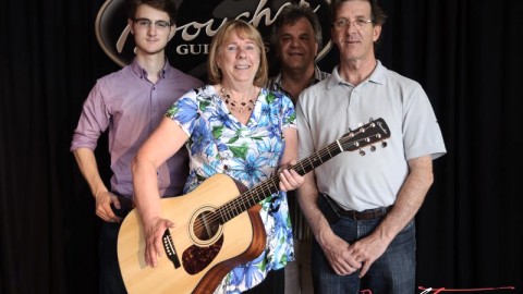 HUGUETTE PELLETIER GAGNE LA GUITARE BOUCHER