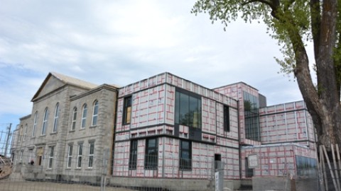 Palais de Justice, les travaux de finition sont commencés