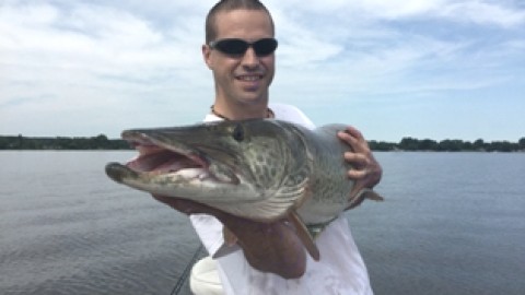 Jimmy Lachance pêche le poisson de ses rêves