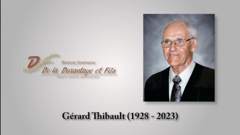 Gérard Thibault (1928 - 2023)
