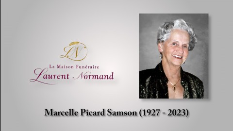 Marcelle Picard Samson (1927 - 2023)