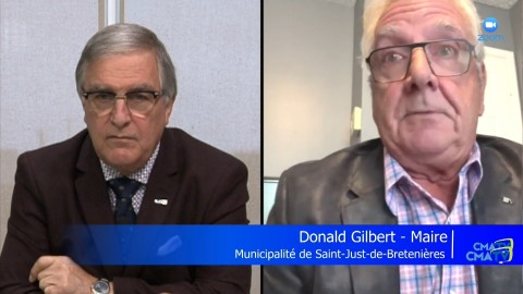 Entrevue - Donald Gilbert, maire de St-Just-de-Bretenières - 21 août 2024