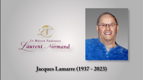 Jacques Lamarre (1937 - 2023)