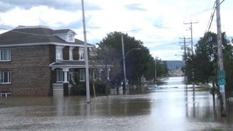 Montmagny inondée