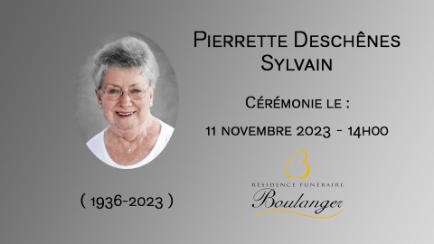 Pierrette Deschênes Sylvain