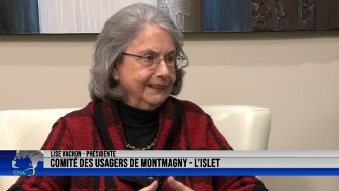 Entrevue - Lise Vachon, prés  du Comité des usagers de Montmagny L'Islet - 15 novembre 2022