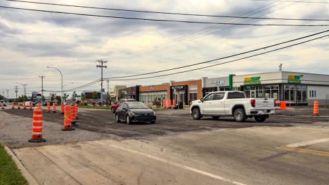 	            	Retour (presque) à la normale : Le Boulevard taché rouvert à la circulation à Montmagny	            