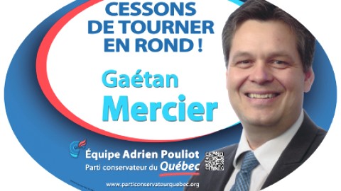 Un candidat du Parti Conservateur du Québec est dévoilé dans Côte-du-Sud