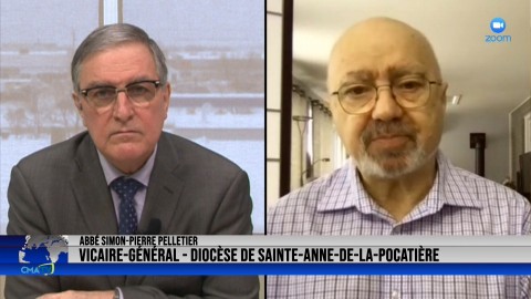 Entrevue - Simon-Pierre Pelletier, vicaire-général du Diocèse de Ste-Anne-de-la-Pocatière - 17 janvier 2022