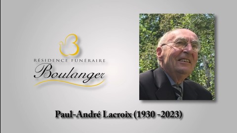 Paul-André Lacroix (1930 - 2023) 