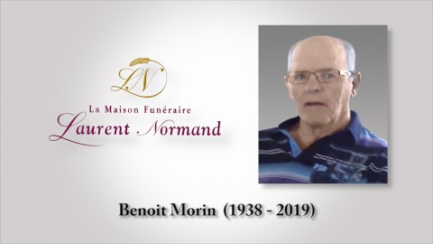 Benoit Morin (1938 - 2019) 