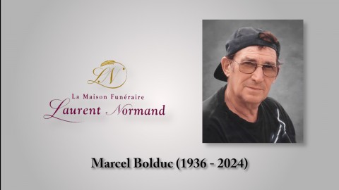 Marcel Bolduc (1936 - 2024)