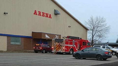 Début d’incendie à l’Aréna de Montmagny