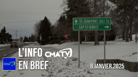 	            	L'Info CMATV en bref du 8 janvier 2025	            