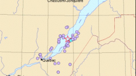 Un tremblement de terre a secoué la région de La Pocatière