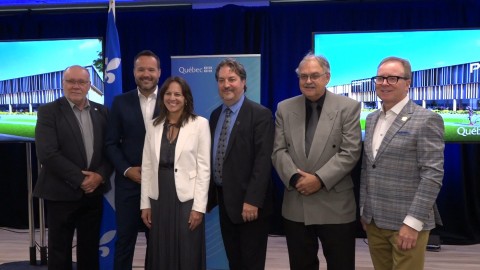 Conférence de presse - Projet du Complexe culturel et sportif en santé durable - 21 août 2024