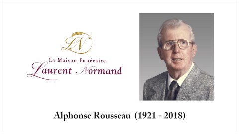 Alphonse Rousseau  (1921 - 2018)