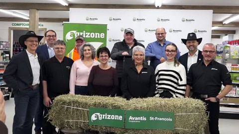 	            	Inauguration officielle du magasin Agrizone Avantis à  St-François-de-la-Rivière-du-Sud-	            