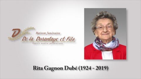 Rita Gagnon Dubé (1924 - 2019)