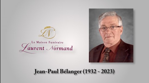 Jean-Paul Bélanger (1932 - 2023)