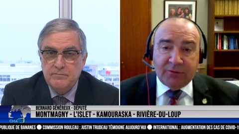 Entrevue - Bernard Généreux, député de Montmagny - L'Islet - Kamouraska - R.D.L. - 25 novembre 2022