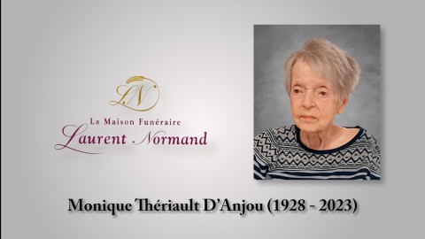 Monique Thériault D’Anjou (1928 - 2023)