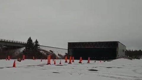 Le bâtiment brulé d’Habitaflex n’est plus