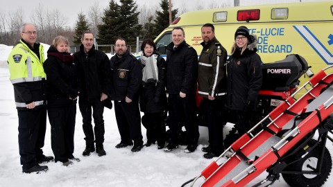 Les services de sécurité incendie de la MRC de Montmagny sont désormais mieux outillés pour des sauvetages d’urgences en milieu isolé 