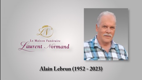 Alain Lebrun (1952 - 2023)