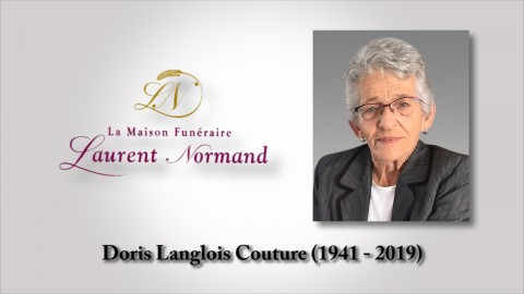 Doris Langlois Couture (1941 - 2019)