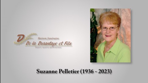 Suzanne Pelletier (1936 - 2023)