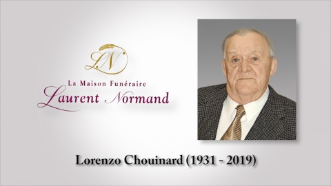 Lorenzo Chouinard (1931 - 2019)