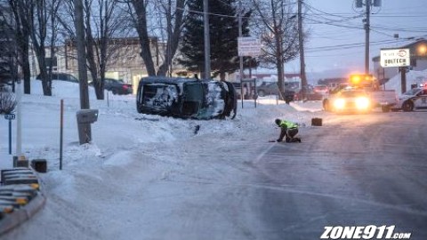 Un accident mortel paralyse la route 277 à Saint-Anselme