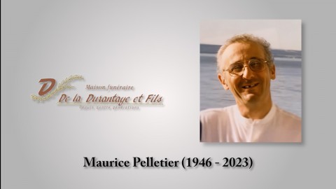 Maurice Pelletier (1946 - 2023)