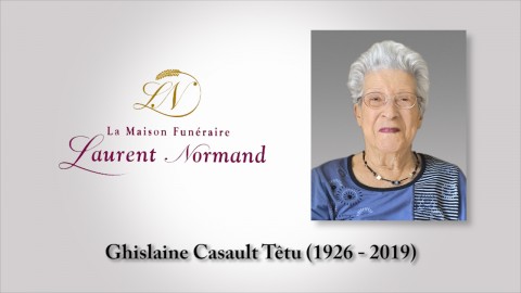 Ghislaine Casault Têtu (1926 - 2019)