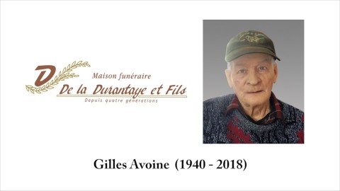 Gilles Avoine  (1940 - 2018)