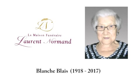 Blanche Blais (1918 - 2017)