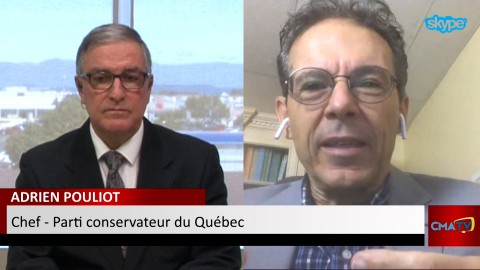 Entrevue - Adrien Pouliot, chef du Parti conservateur du Québec - 30 septembre 2020