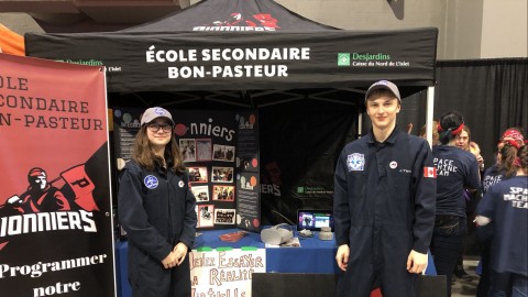 Les Pionniers de l’école secondaire Bon-Pasteur se démarquent une fois de plus en compétition de robotique