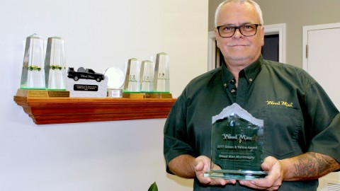 Marc-André Lehouillier de Montmagny reçoit le Prix d’excellence de Weed Man Canada