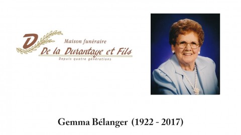 Gemma Bélanger (1922 - 2017)