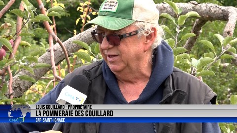 Entrevue - Louis Couillard, propriétaire de la Pommeraie des Couillard - 21 septembre 2022