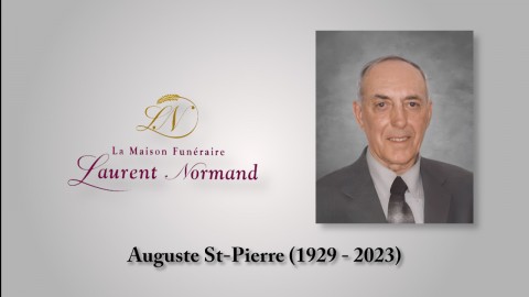 Auguste St-Pierre (1929 - 2023)