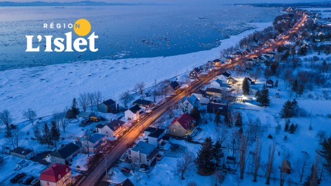 Un hiver chaleureux et illuminé dans Région L’Islet !