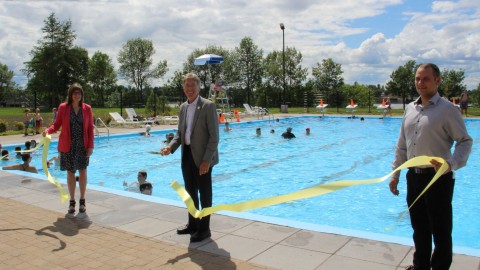 Montmagny inaugure sa nouvelle piscine extérieure Pointe-aux-Oies