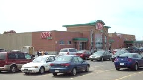 Fuite d'eau au magasin IGA de Montmagny