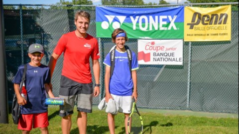 Tennis : Montmagny a reçu la Coupe junior Banque Nationale